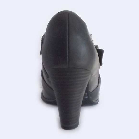 Clarks Indigo Grey Nubuck Leather Booties Size 10 - Picture 6 of 8